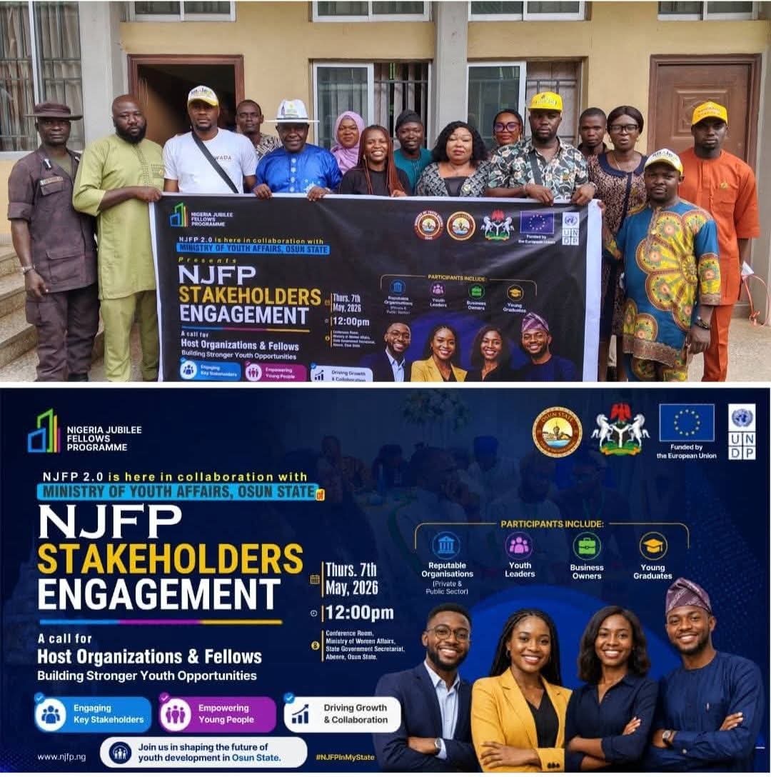OSUN YOUTH AFFAIRS MINISTRY STRENGTHENS NJFP PARTNERSHIP THROUGH STRATEGIC STAKEHOLDERS&rsquo; ENGAGEMENT